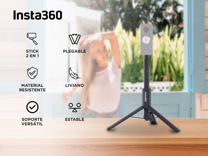 Selfie stick Invisible  trípode Insta 360 2 en 1  - 1