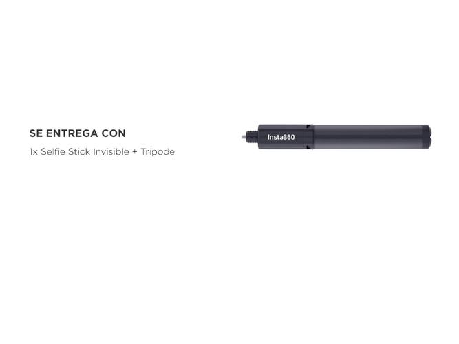 Selfie stick Invisible  trípode Insta 360 2 en 1  - 4