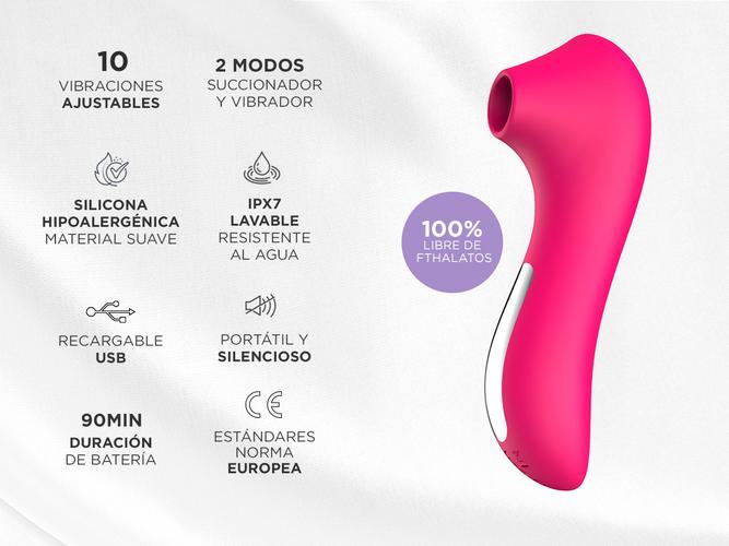 Vibrador Consolador Clitoris Punto G Segual Bateria Usb - 1