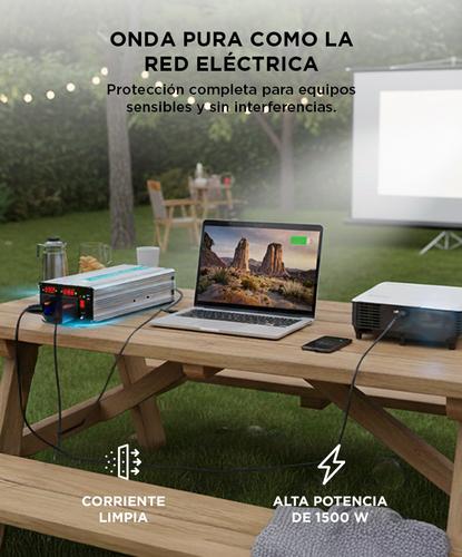 Inversor Onda Pura Corriente Gadnic IV-15 1500w - 2