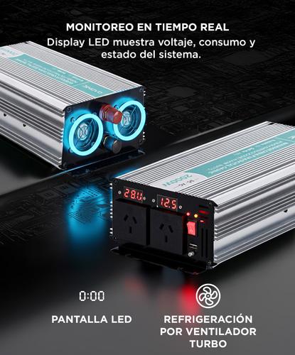 Inversor Onda Pura Corriente Gadnic IV-15 1500w - 3