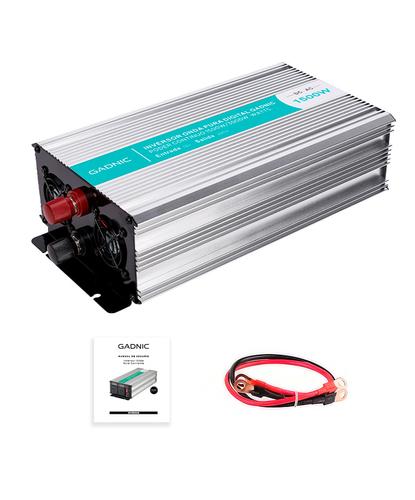 Inversor Onda Pura Corriente 1200w Gadnic IV-12 Digital - 6