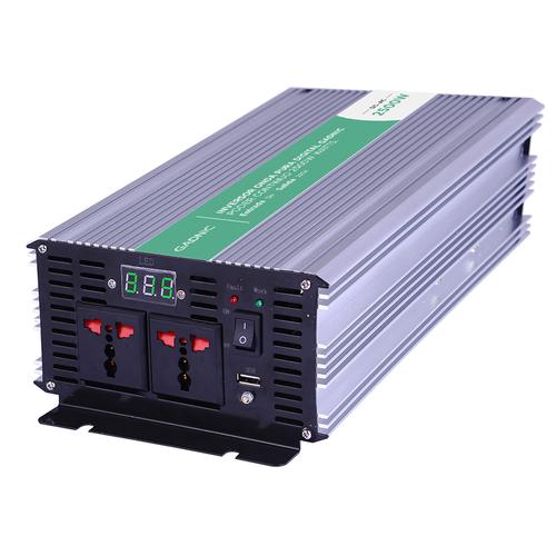 Inversor Gadnic 2500w Pico 5000w 12v 220v Convertidor Ideal Camping Náutica Motorhome - 0