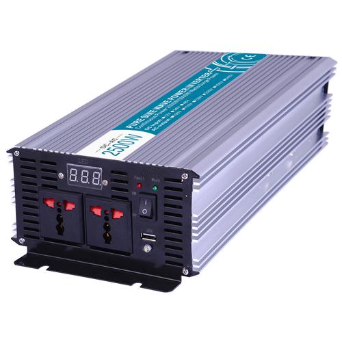 Inversor Gadnic 2500w Pico 5000w 12v 220v Convertidor Ideal Camping Náutica Motorhome - 0