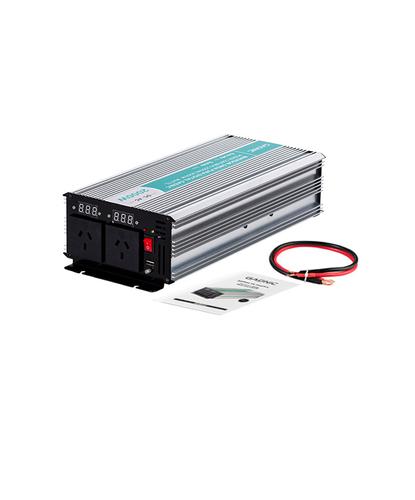 Inversor Onda Pura Gadnic IV 15 2000W Entrada 12V Salida 220V USB Ventilador Turbo Salida Estabilizada Bajo Ruido - 6