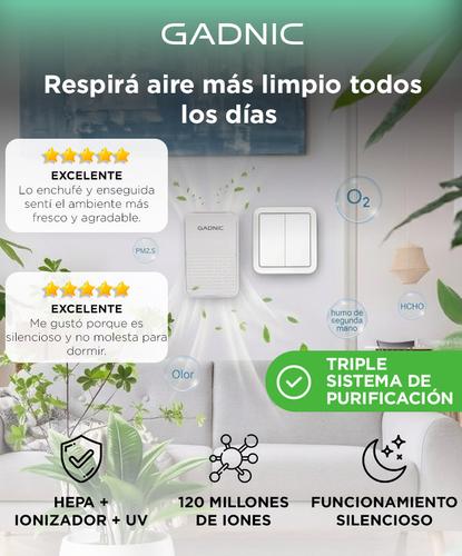 Purificador De Aire Gadnic 3 En 1 Ionizador Hogar Silencioso - 1
