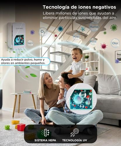 Purificador De Aire Gadnic 3 En 1 Ionizador Hogar Silencioso - 2