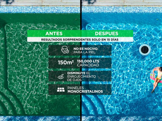 Ionizador Solar Gadnic IH2O Pro Antisarro Sustentable 150000Lts - 4