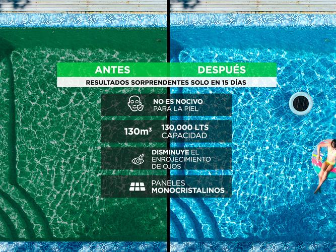 Ionizador Solar Gadnic L130 Antisarro Sustentable 130000Lts  - 3