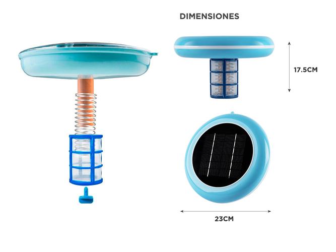 Ionizador Solar Gadnic L130 Antisarro Sustentable 130000Lts  - 5