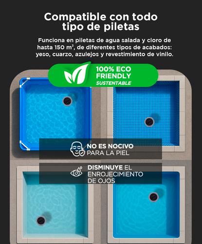 Ionizador Solar Para Piletas Gadnic Panel Monocristalino Libre De Cloro Y Químicos 150000 m³  - 4