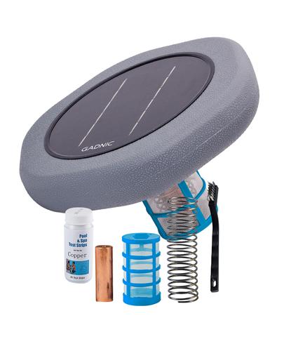 Ionizador Solar Para Piletas Gadnic Panel Monocristalino Libre De Cloro Y Químicos 150000 m³  - 6