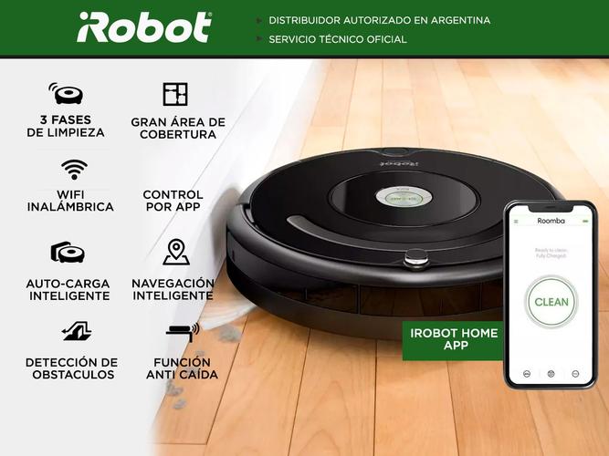 Aspiradora Robot Irobot Roomba 675 WiFi App Anti-Caída Silenciosa - 1