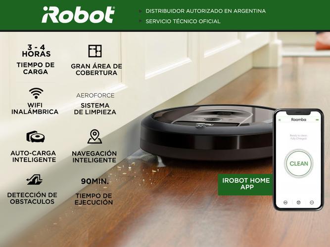 Aspiradora Robot iRobot Roomba I7 Wifi Mapeo Inteligente I715 - 1