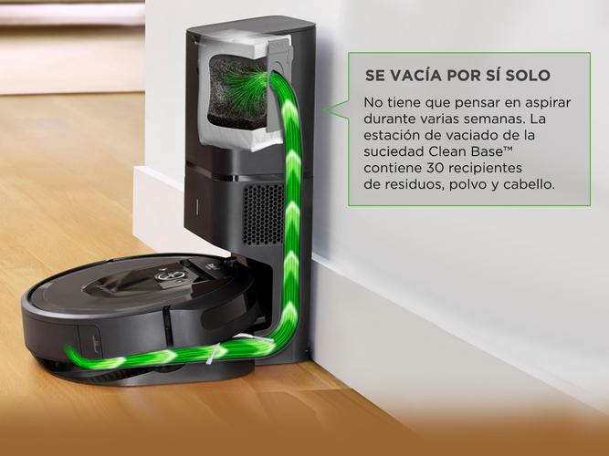 Aspiradora Robot iRobot Roomba i7 Plus Con estación de vaciado Automatico Outlet - 3