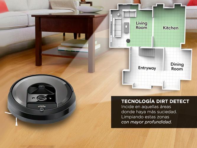 Aspiradora Robot iRobot Roomba i7 Plus Con estación de vaciado Automatico Outlet - 4