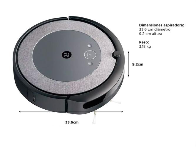 Aspiradora Robot iRobot Roomba i3 220V - 5