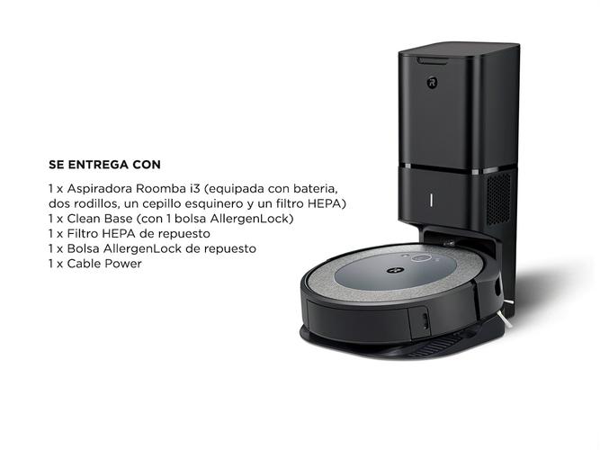 Aspiradora Robot iRobot Roomba i3+ Vaciado automatico - 6