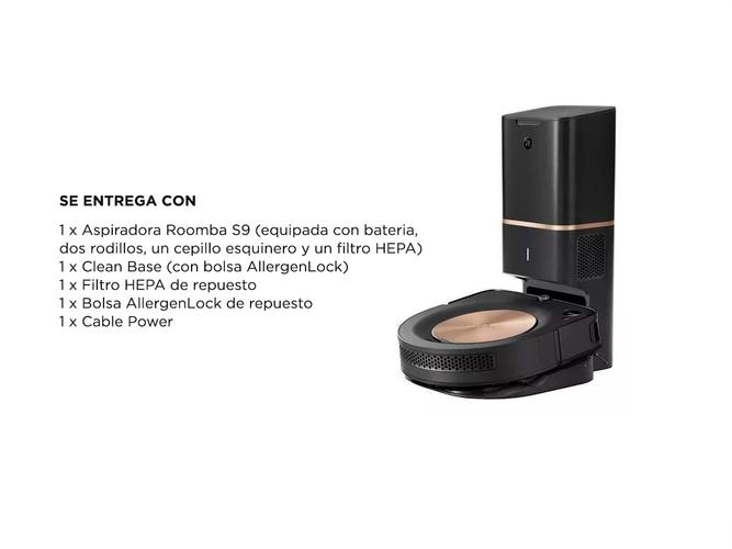 Aspiradora Robot iRobot Series S Roomba S9+ - 6