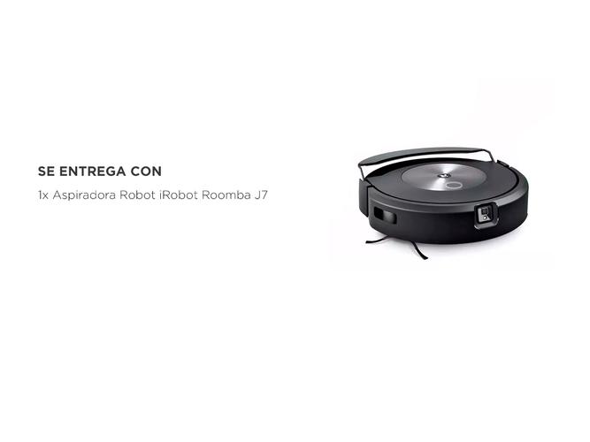 Aspiradora Trapeadora Robot iRobot Roomba C7 Negro - 6
