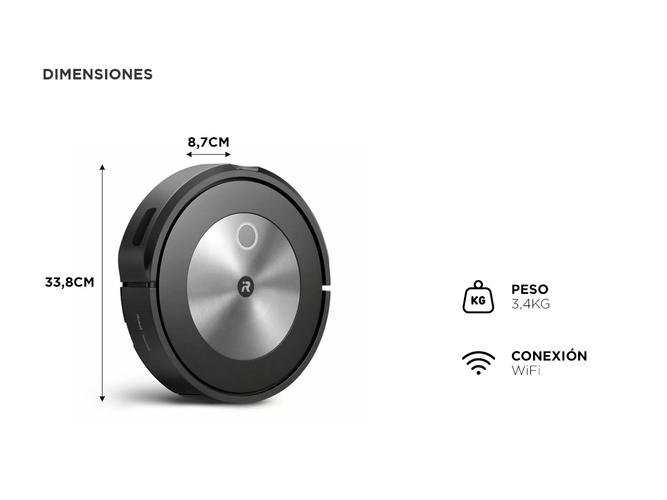 Aspiradora y Trapeadora Robot iRobot Roomba C7 + Combo  - 4