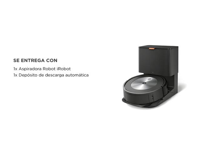 Aspiradora y Trapeadora Robot iRobot Roomba C7 + Combo  - 5