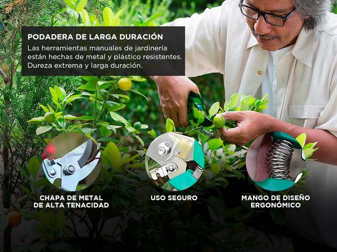 Kit de Jardinería Gadnic JD1000 Set de Herramientas  - 2