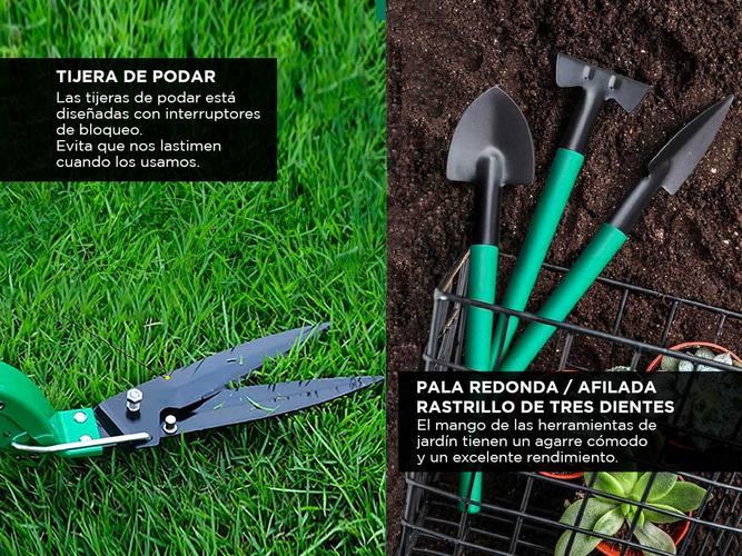 Kit de Jardinería Gadnic JD1000 Set de Herramientas  - 4