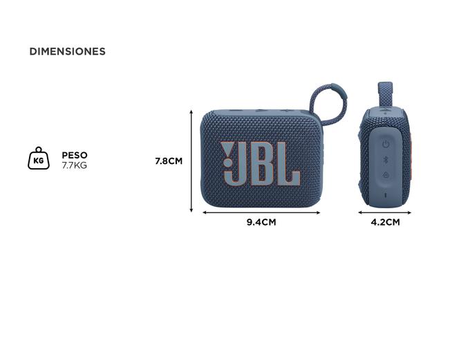 Parlante JBL GO 4 Blue JBLGO4BLUAM - 5