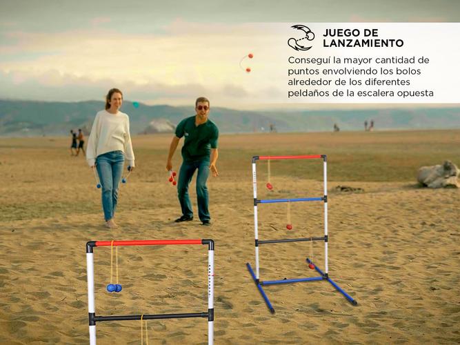 Juego de Lanzamiento de Escalera Gadnic para Interiores y Exteriores - 2