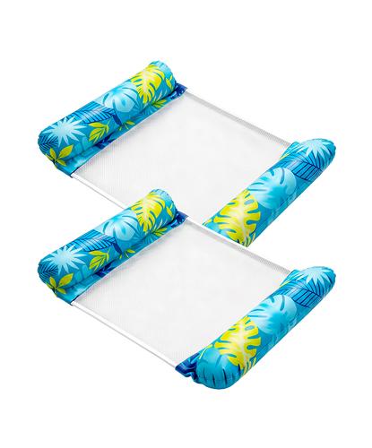 Hamaca de Agua Gadnic Pack x2 Colchoneta Inflable Portátil Pileta - 6