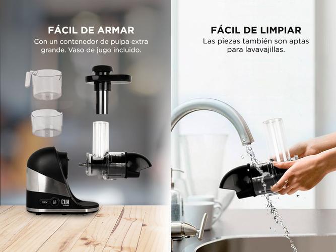 Juguera Eléctrica Gadnic 220240 V Negra 150 W Usado - 3