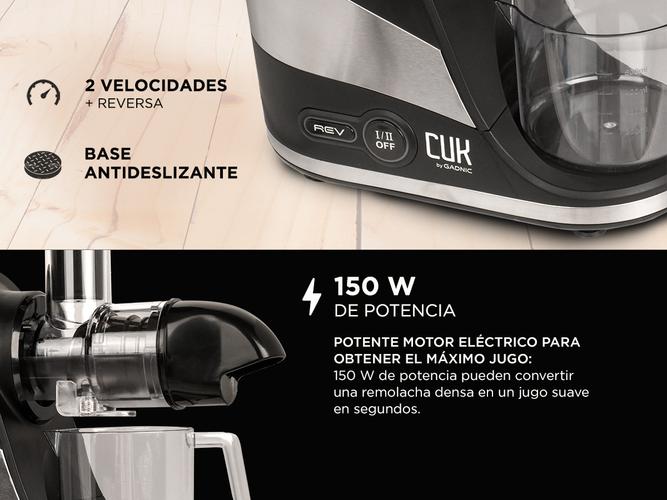 Juguera Eléctrica Gadnic 220240 V Negra 150 W Usado - 4