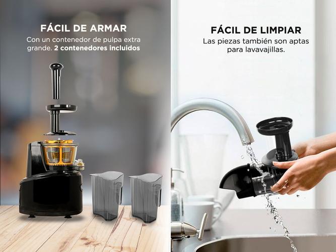 Juguera Eléctrica Gadnic SLJ1500 Extractor De Jugo 1L 150W  - 3