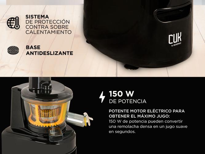 Juguera Eléctrica Gadnic SLJ1500 Extractor De Jugo 1L 150W  - 4