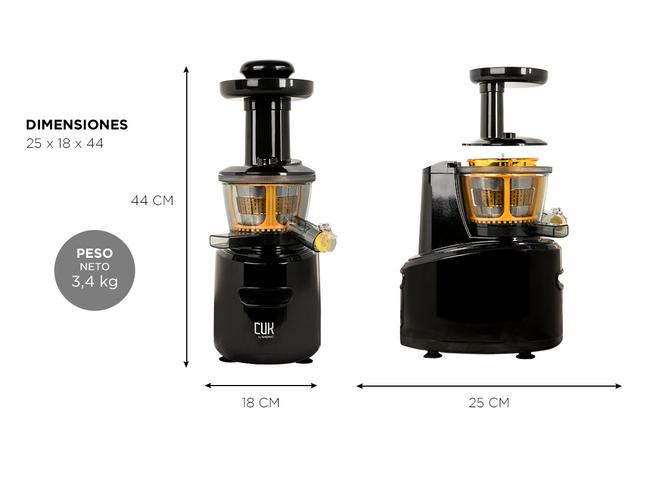 Juguera Eléctrica Gadnic SLJ1500 Extractor De Jugo 1L 150W  - 5
