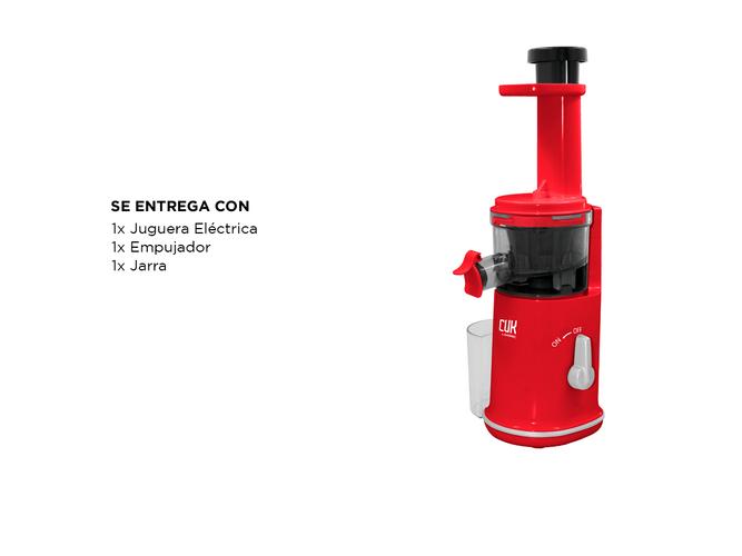 Juguera Eléctrica Slow Gadnic Exprimidora Con Sistema Prensador  - 6
