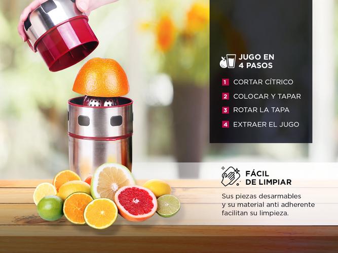Exprimidor de Jugo Gadnic Manual Portátil - 3