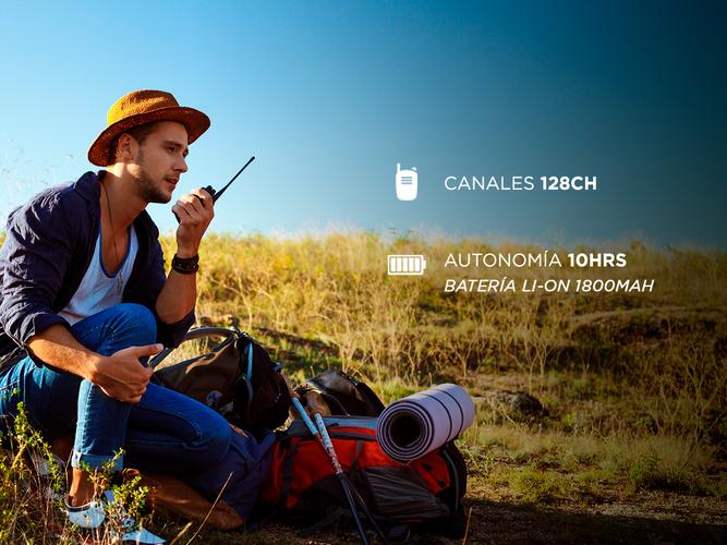 Handy Gadnic Wk1000us Kit x3 Bi-Banda 10w 128CH Hasta 12km - 2