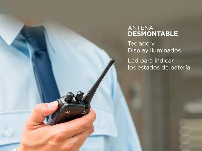 Handy Baofeng UV-82 10w Kit x3 Bi-Banda 128CH Hasta 20km  6 Baterías y 3 Manos Libres - 3