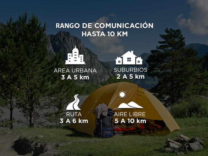 Handy Baofeng KS-305 Profesional Kit x6 5w Hasta 10km + 12 Baterías y 6 Manos Libres - 3
