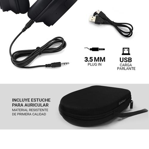 Auricular Bluetooth Gadnic H-BASS + Parlante Bluetooth LED - 6