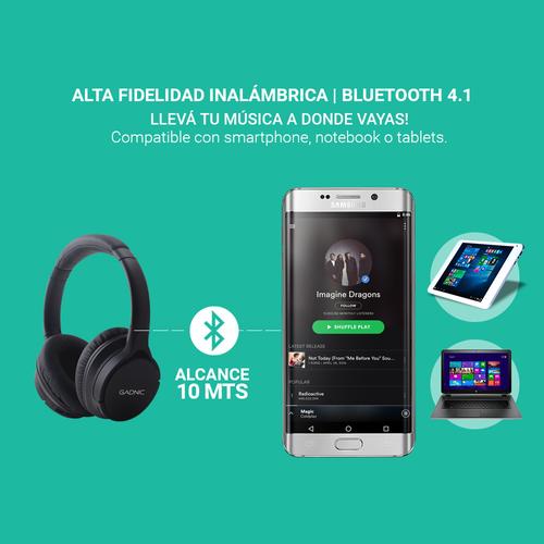 Auricular Bluetooth Gadnic H-BASS + Power Bank 15000 mAh - 2