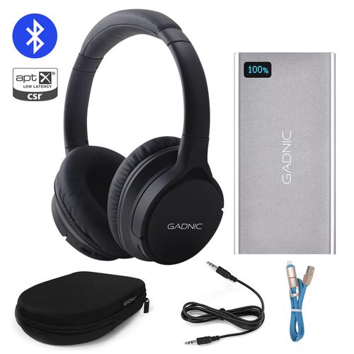 Auricular Bluetooth Gadnic H-BASS + Power Bank 15000 mAh - 0