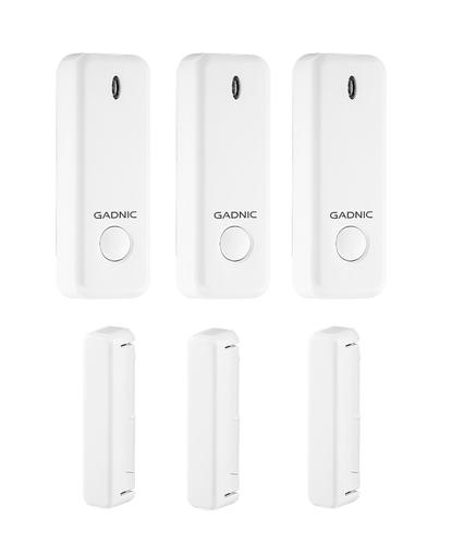 Kit x3 Sensores inalámbricos Gadnic WS1000 Puertas y Ventanas - 4