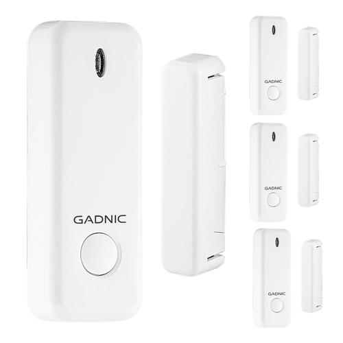Kit x4 Sensores inalámbricos Gadnic WS1000 Puertas Ventanas - 0