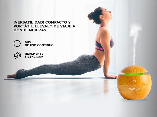 Difusor Aromático Gadnic  + 4 aceites Aromaterapia - 4