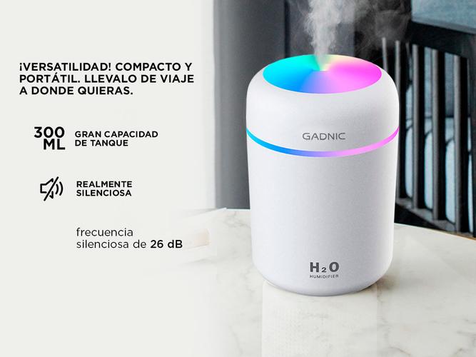 Humificador Gadnic HMD1110 Difusor Aromático + 4 aceites Aromaterapia - 3