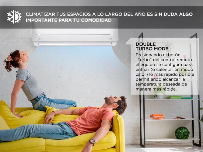 Aire Acondicionado Midea Inverter Frío / Calor 4506 Frigorías 5240w - 3