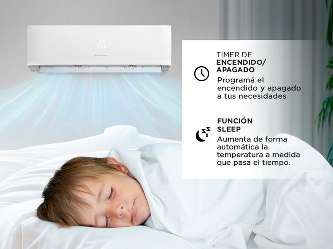 Aire Acondicionado Kelvinator Split Frío / Calor 2250 Frigorías 2600w Eficiencia A - 3